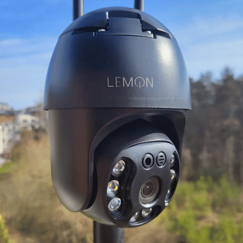Kamera wifi zewnętrzna do monitoringu QW25B czarna